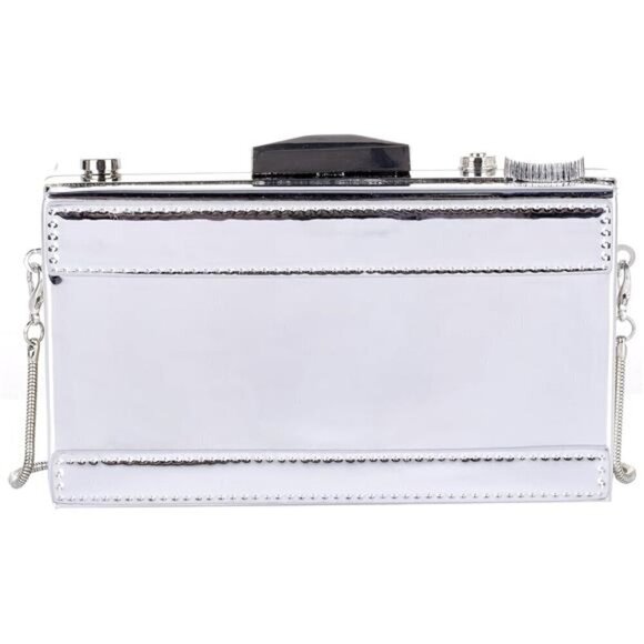 Camera Shaped Purse Shoulder Bag Snapshot PU Leather Crossbody Vintage - Picture 3 of 7